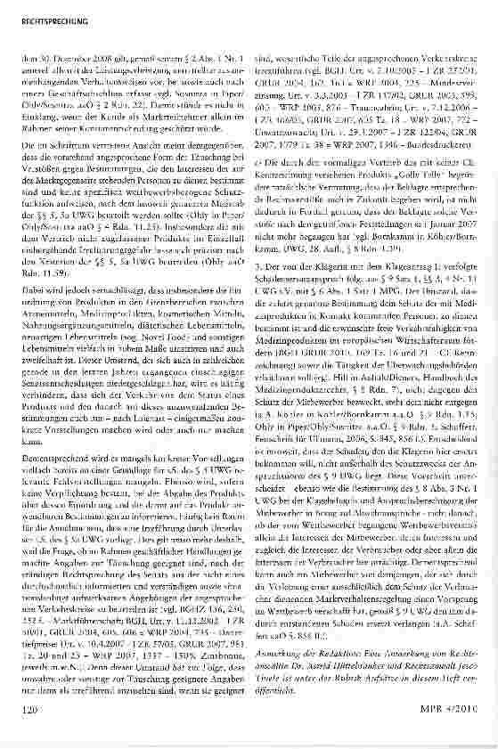 Vorschauseite 4: Macrogol -Abgrenzung zwischen Arzneimittel und Medizinprodukt