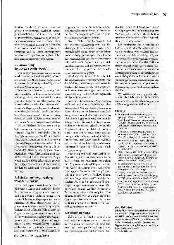 Vorschauseite 3: Ist ein hirntoter Mensch tot?