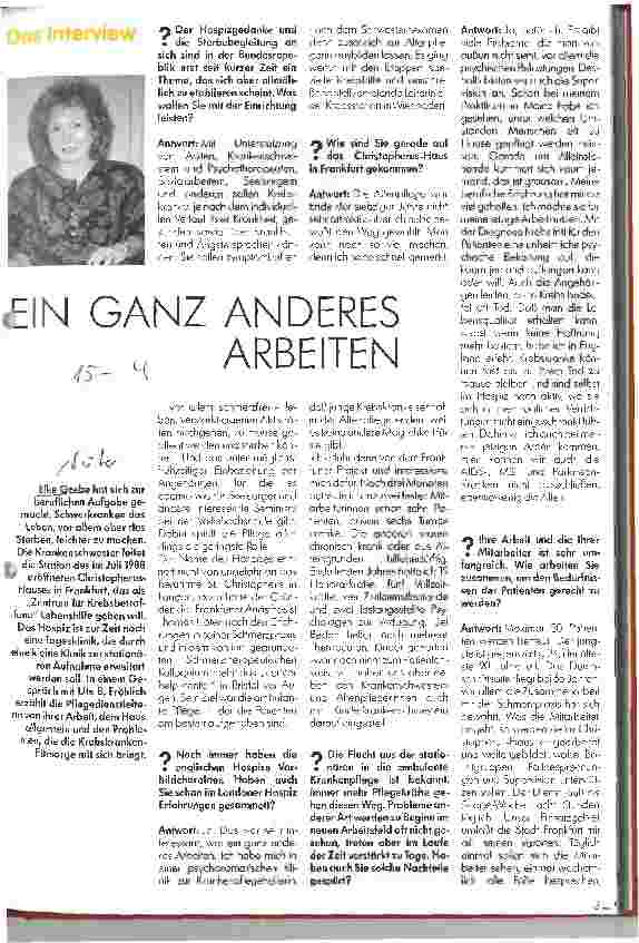 Vorschauseite 1: Ein Ganz anderes Arbeiten