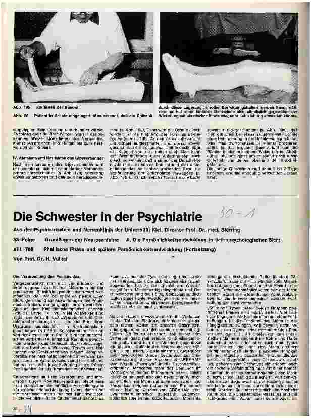 Vorschauseite 1: Die Schwester in der Psychatrie