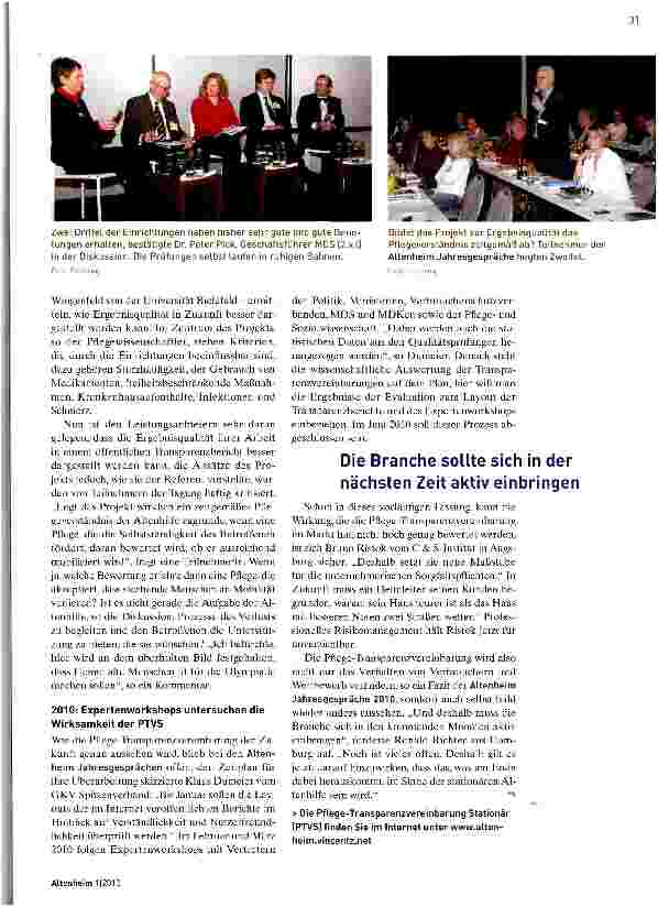 Vorschauseite 2: Zeit für eine erste Bilanz