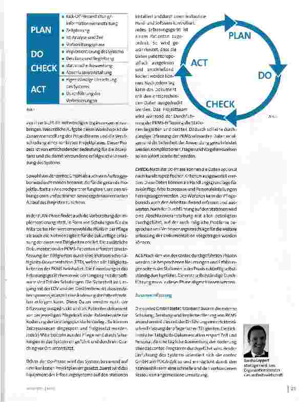 Vorschauseite 2: PKMS - Beratung, Implementierung und Begleitung durch die contec
