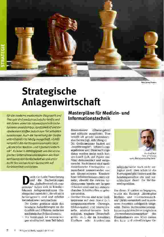 Vorschauseite 1: Strategische Anlagen Wirtschaft