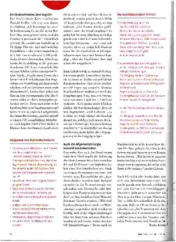 Vorschauseite 2: Ingenieure erobern den OP