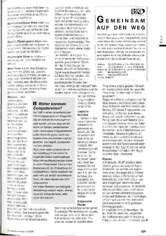Vorschauseite 2: Ansteckungsgefahr!