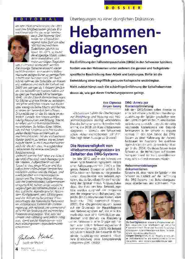 Vorschauseite 1: Hebammendiagnosen