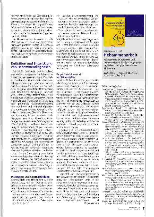 Vorschauseite 4: Hebammendiagnosen