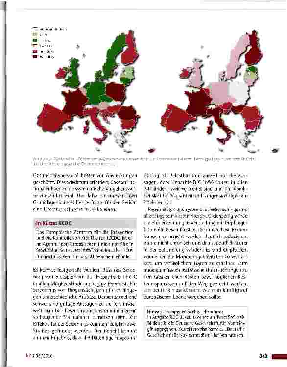Vorschauseite 2: Antibiotikaresistenzen und Hepatitis-Infektionen: Aktuelle Gefahrenanalysen für den europäischen Raum