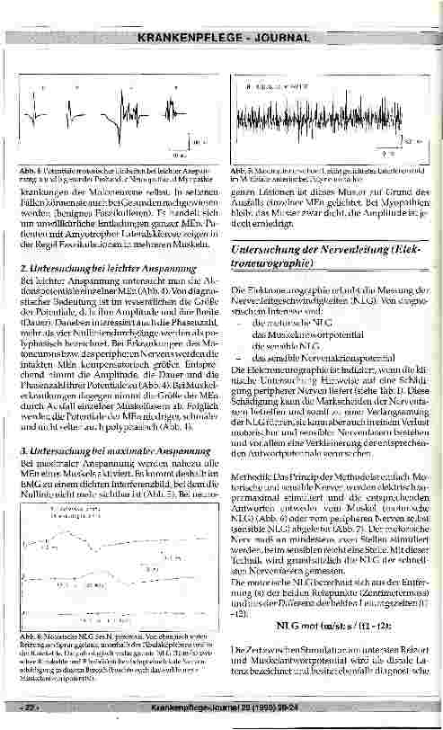 Vorschauseite 3: Welchen diagnostischen Wert hat das EMG?