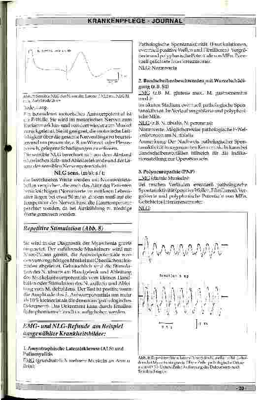 Vorschauseite 4: Welchen diagnostischen Wert hat das EMG?