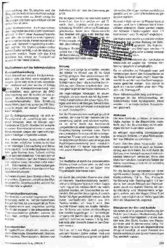Vorschauseite 2: Pflege von Schockpatienten - am Beispiel eines Hydrops fetalis infolge schwerer Rhesus-Erythroblastose