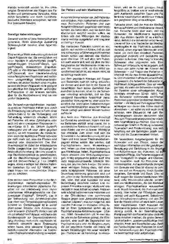 Vorschauseite 4: Psychiatrische Krankenpflege 3. Teil: Psychopharmaka