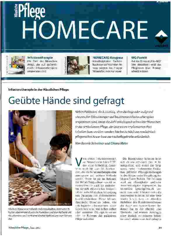 Vorschauseite 1: Geübte Hände sind gefragt