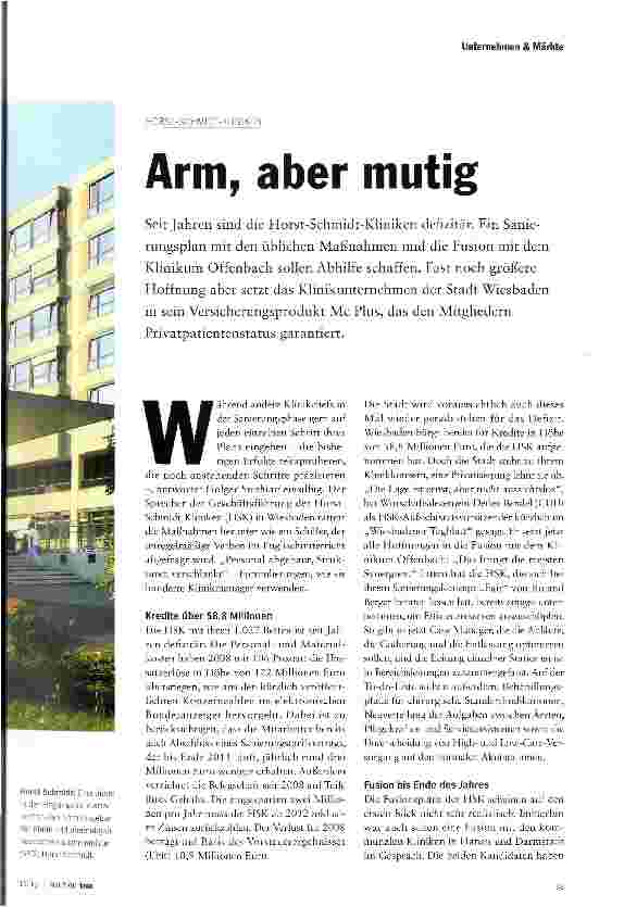 Vorschauseite 2: Arm, aber mutig Arm, aber mutig