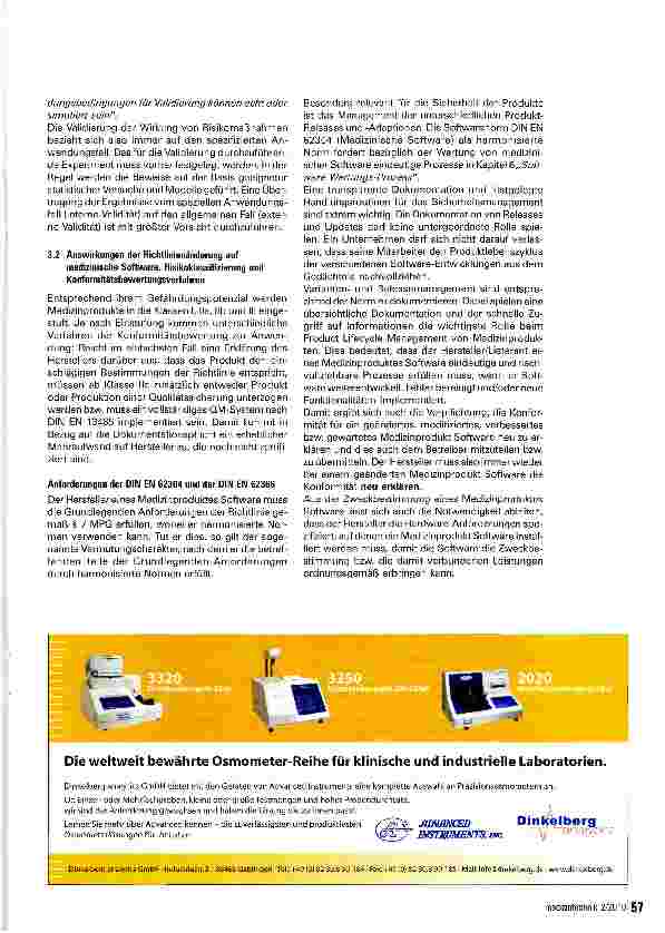 Vorschauseite 6: Software als Medizinprodukt MDD 2007/47/EG