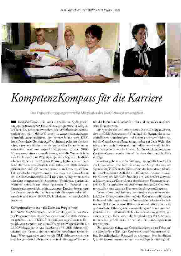 Vorschauseite 1: KompetenzKompass für die Karriere