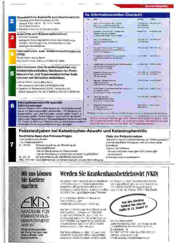 Vorschauseite 4: Der linke und der rechte K(l)ick ins Bio-Terrorismus-Netz Heimliche und heimtückische lebensbedrohende Szenarien