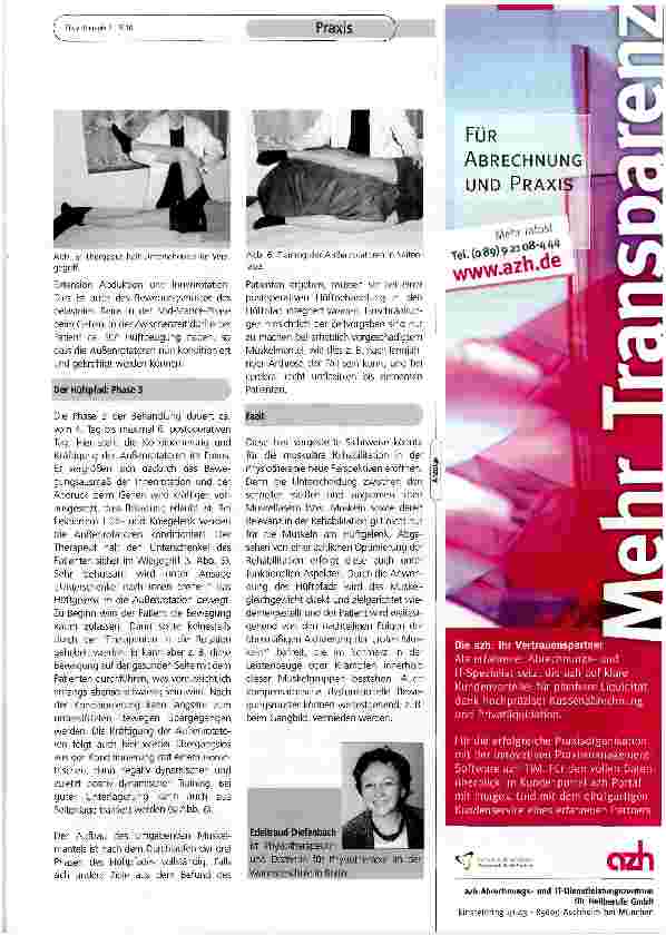 Vorschauseite 3: Der Hüftpfad - fachspezifische Theorie und deren Therapierelevanz