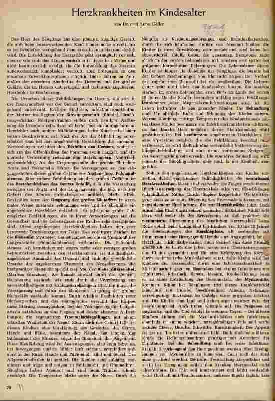 Vorschauseite 1: Herzkrankheiten im Kindesalter