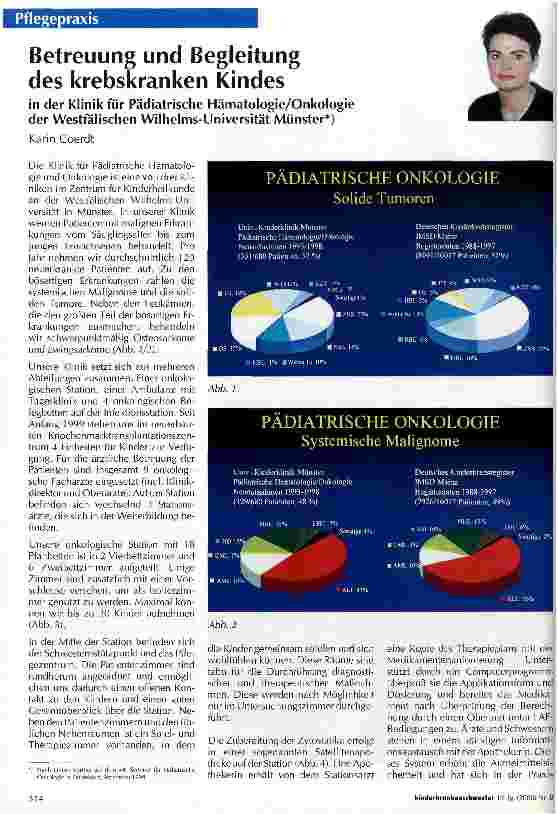 Vorschauseite 1: Betreuung und Begleitung des krebskranken Kindes