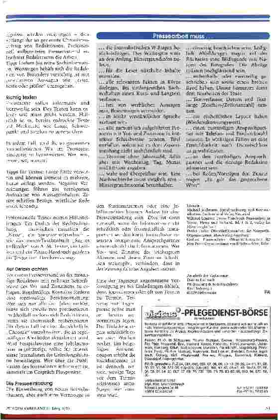 Vorschauseite 2: Wer weiß, was Sie zu bieten haben? Pressearbeit erfolgreich gestalten