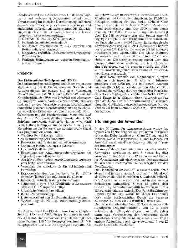 Vorschauseite 2: Telemedizin im Rettungsdienst Vom Vitalfunktionstechniker zum Manager des Patienten