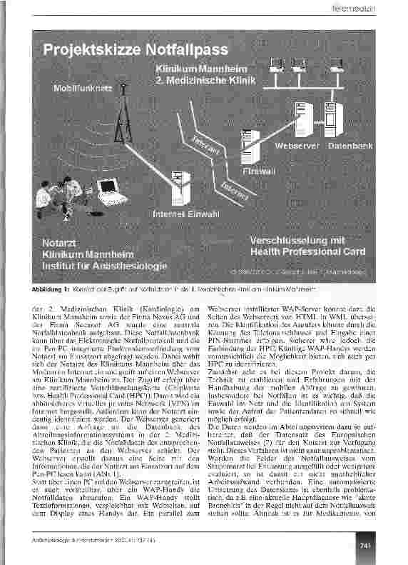 Vorschauseite 5: Telemedizin im Rettungsdienst Vom Vitalfunktionstechniker zum Manager des Patienten