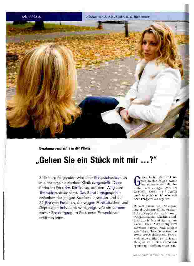 Vorschauseite 1: Gehen Sie ein Stück mit mir...?
