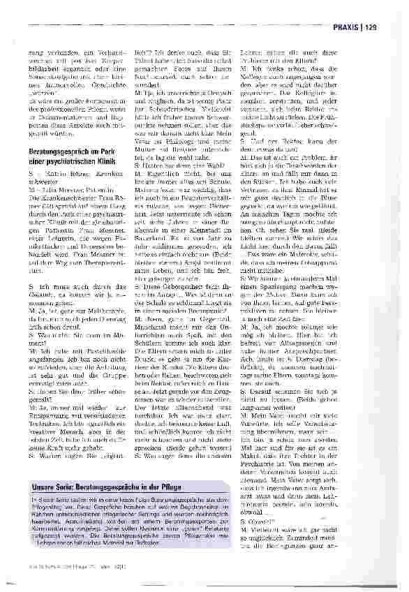 Vorschauseite 2: Gehen Sie ein Stück mit mir...?