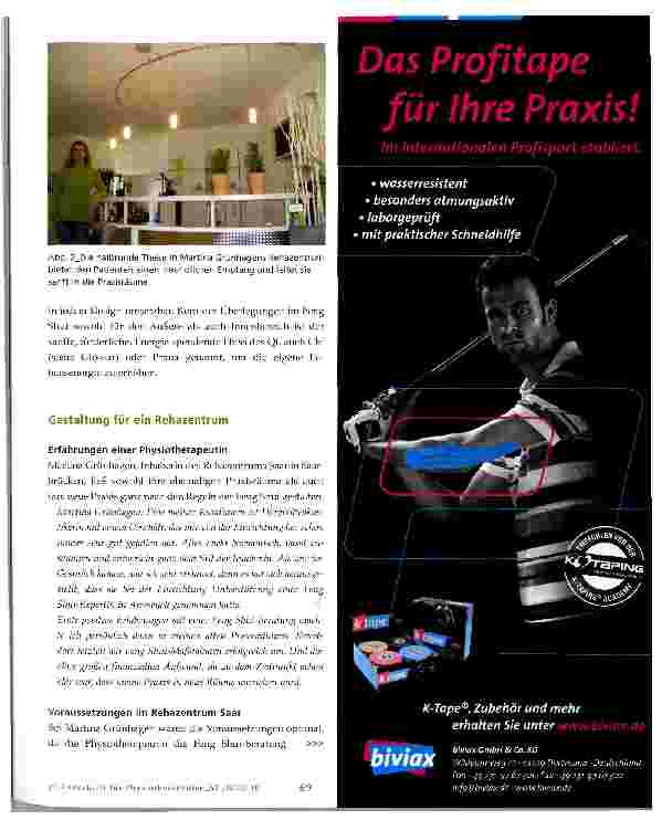 Vorschauseite 2: Feng Shui in Praxisräumen
