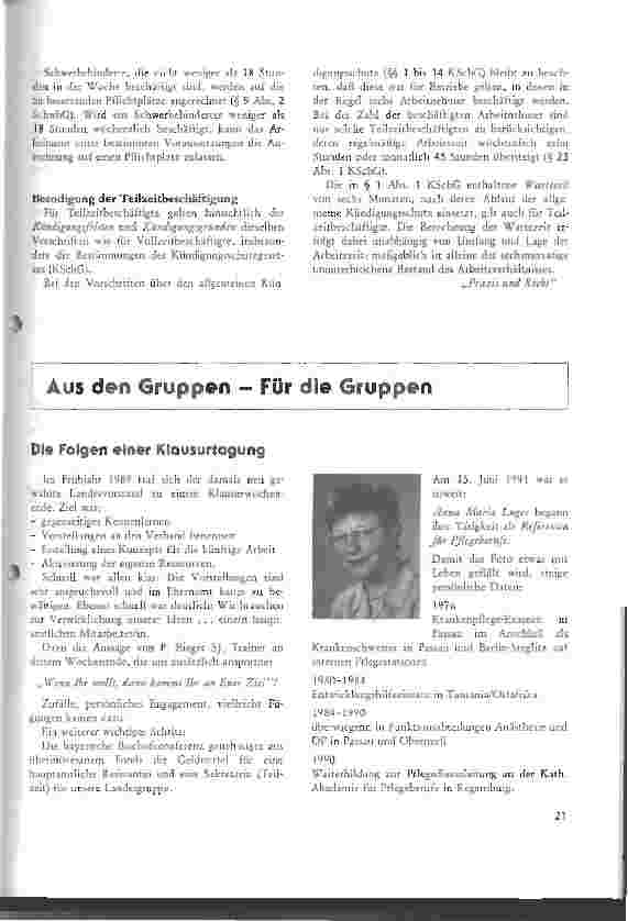 Vorschauseite 5: Teilzeitbeschäftigung - ein Überblick