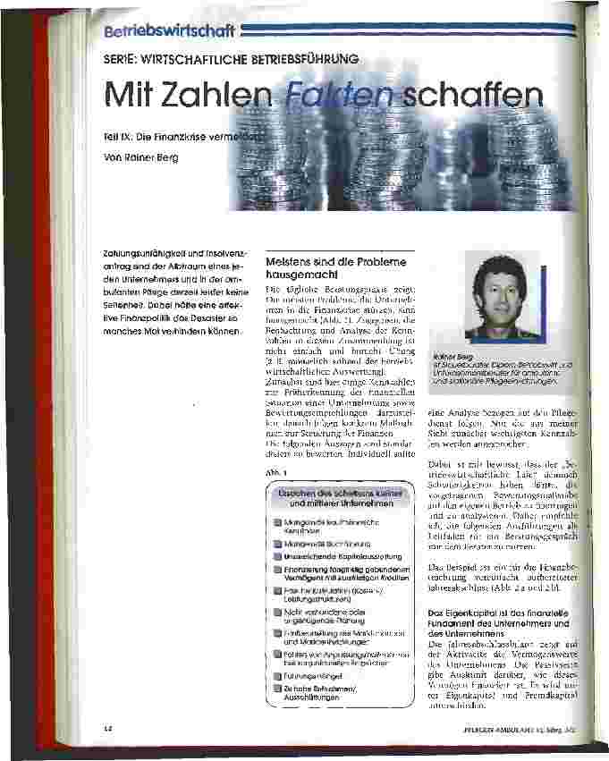 Vorschauseite 1: Mit Zahlen Fakten schaffen
