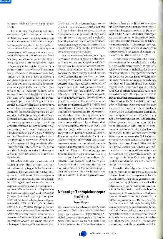 Vorschauseite 3: Moderne Techniken in der Medizin - neue Herausforderungen für die Hygiene