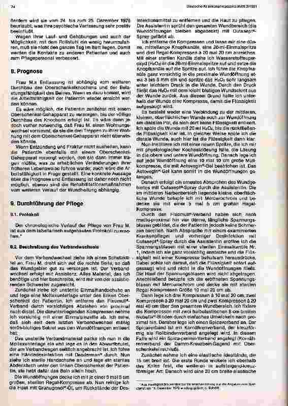Vorschauseite 4: Pflege einer Patientin mit multiplen Traumen nach Verkehrsunfall