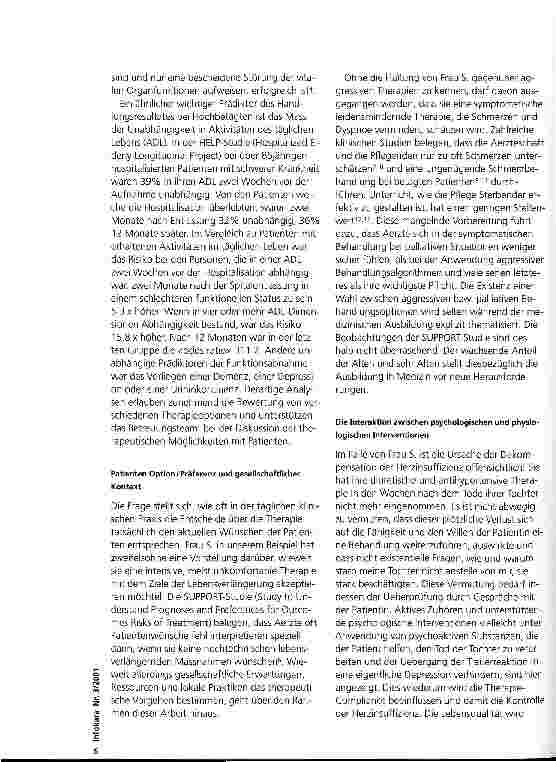 Vorschauseite 3: Die Bedeutung der palliativen Pflege beim Betagten