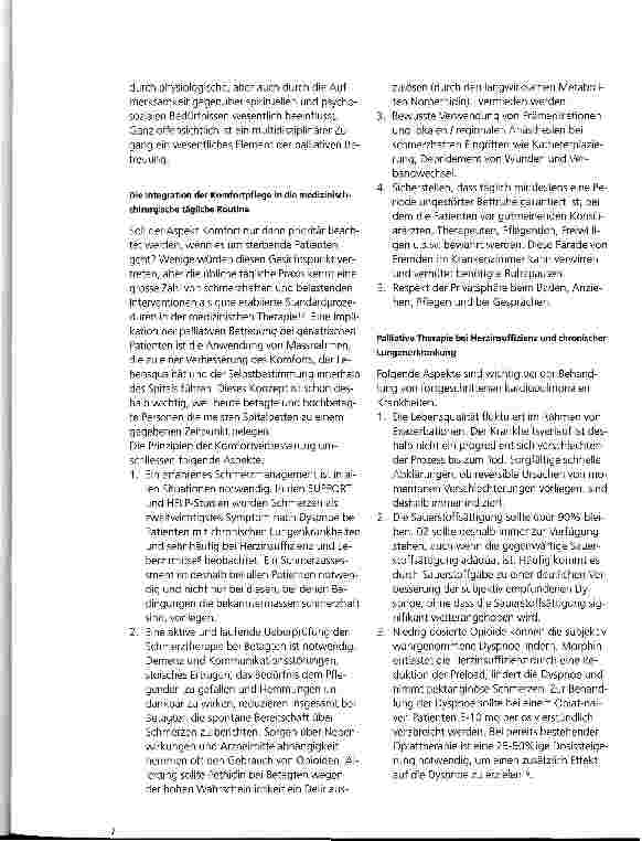 Vorschauseite 4: Die Bedeutung der palliativen Pflege beim Betagten