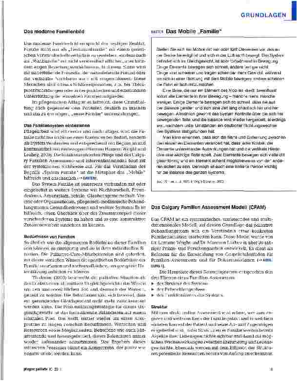Vorschauseite 2: Familienzentrierte Pflege
