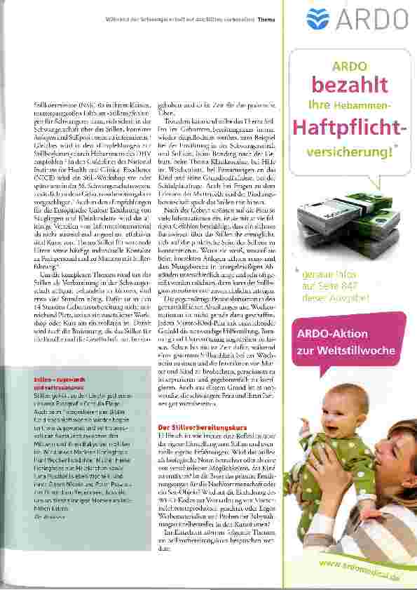 Vorschauseite 2: Sichere Basis für eine gelungene Stillzeit