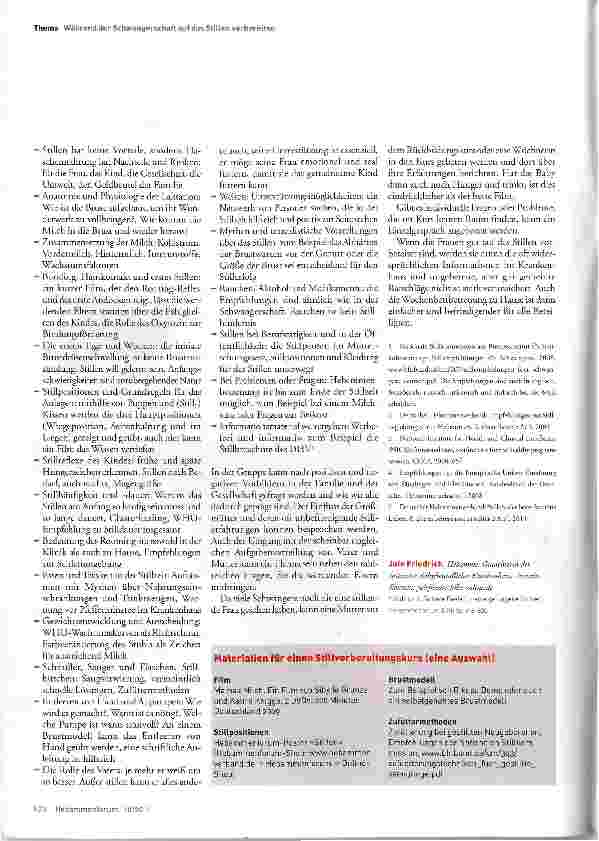 Vorschauseite 3: Sichere Basis für eine gelungene Stillzeit