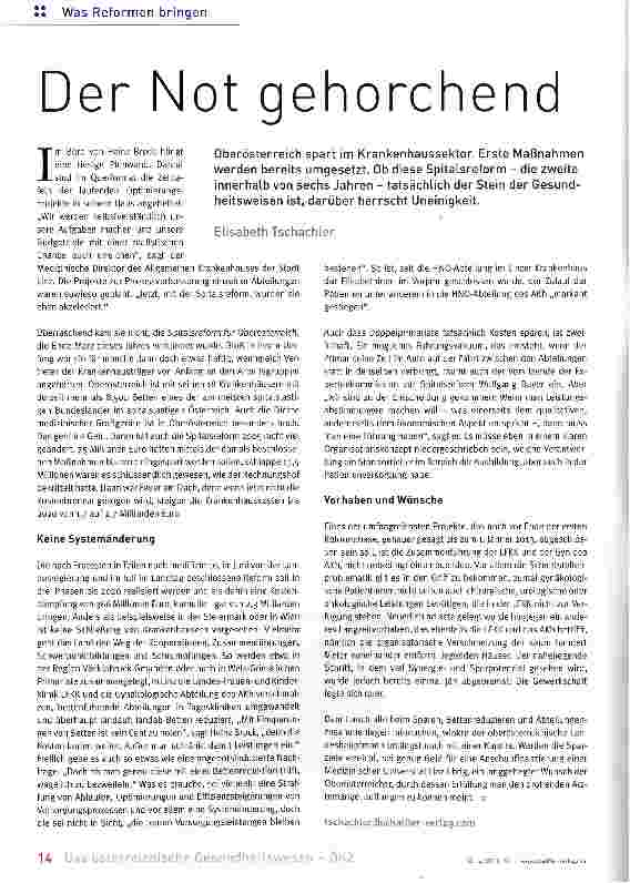 Vorschauseite 1: Der Not gehorchend