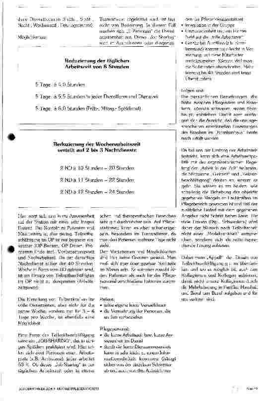 Vorschauseite 2: Möglichkeiten und Grenzen der Teilzeitbeschäftigung
