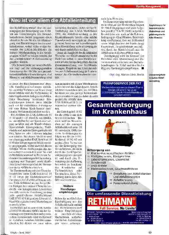 Vorschauseite 3: Ornung im Müll