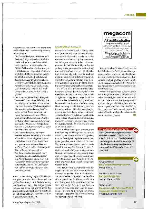 Vorschauseite 2: Kein Allheilmittel