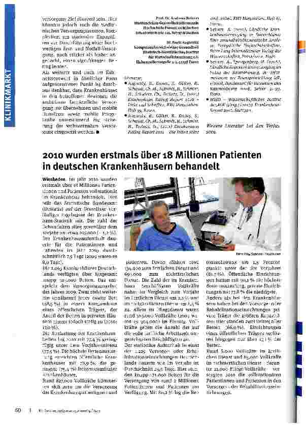 Vorschauseite 4: Ist tatsächlich jedes Krankenhaus versorgungsrelevant?