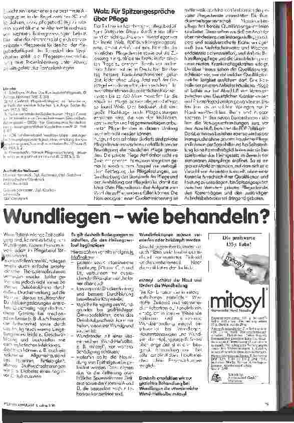 Vorschauseite 3: Finanzierungsalternativen bei Pflegebedürftigkeit - 2. Teil