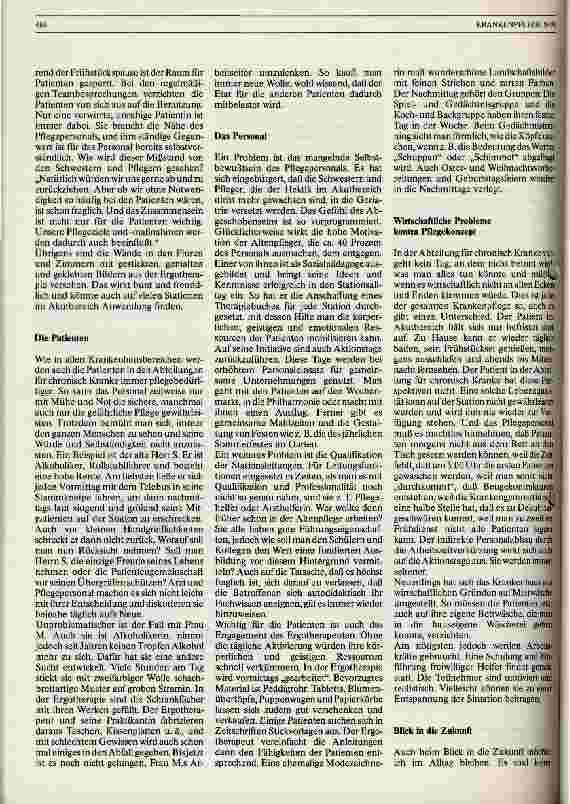 Vorschauseite 3: Alltag in der Geriatrie