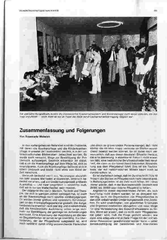 Vorschauseite 1: Zusammenfassung und Folgerungen