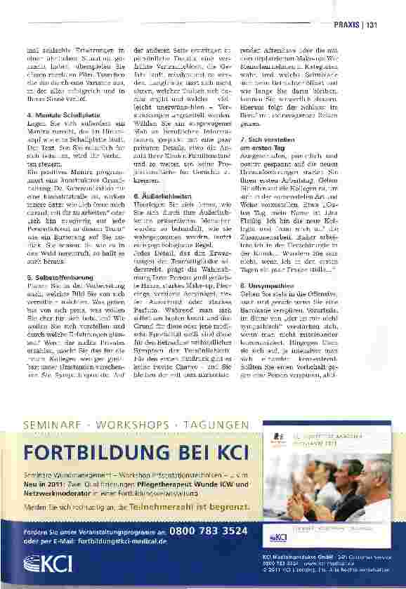 Vorschauseite 2: Start im neuen Team Guten Tag... ich bin die Neue