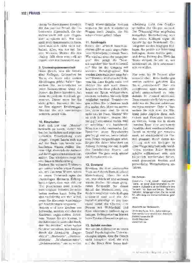 Vorschauseite 3: Start im neuen Team Guten Tag... ich bin die Neue