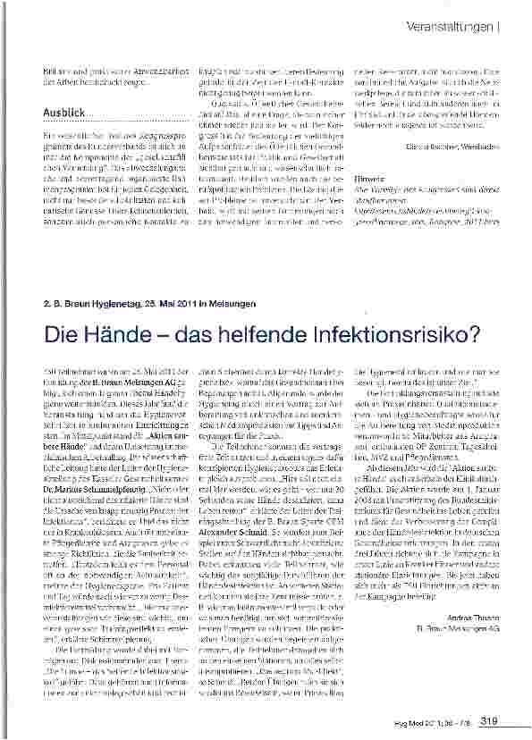 Vorschauseite 6: Die Welt wächst zusammen - Quo vadis, Öffentlicher Gesundheitsdienst?